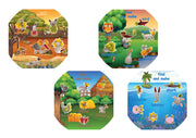 Tuff Tray - SET 4 100cm Speelmatten Zoek & Maak Vilt