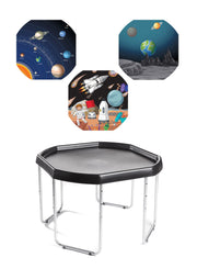 Tuff Tray - SET 70cm Tuff Tray met Onderstel & Ruimte Pakket (70×70 cm)