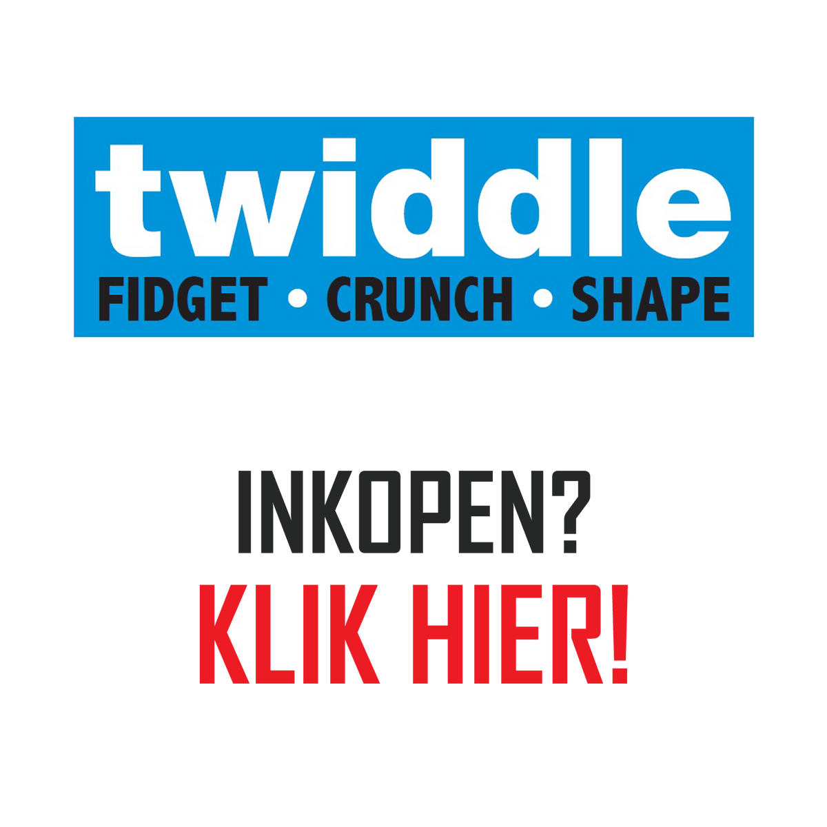 Twiddle - Extreme Multi Color - fidget speelgoed met ronde schakels