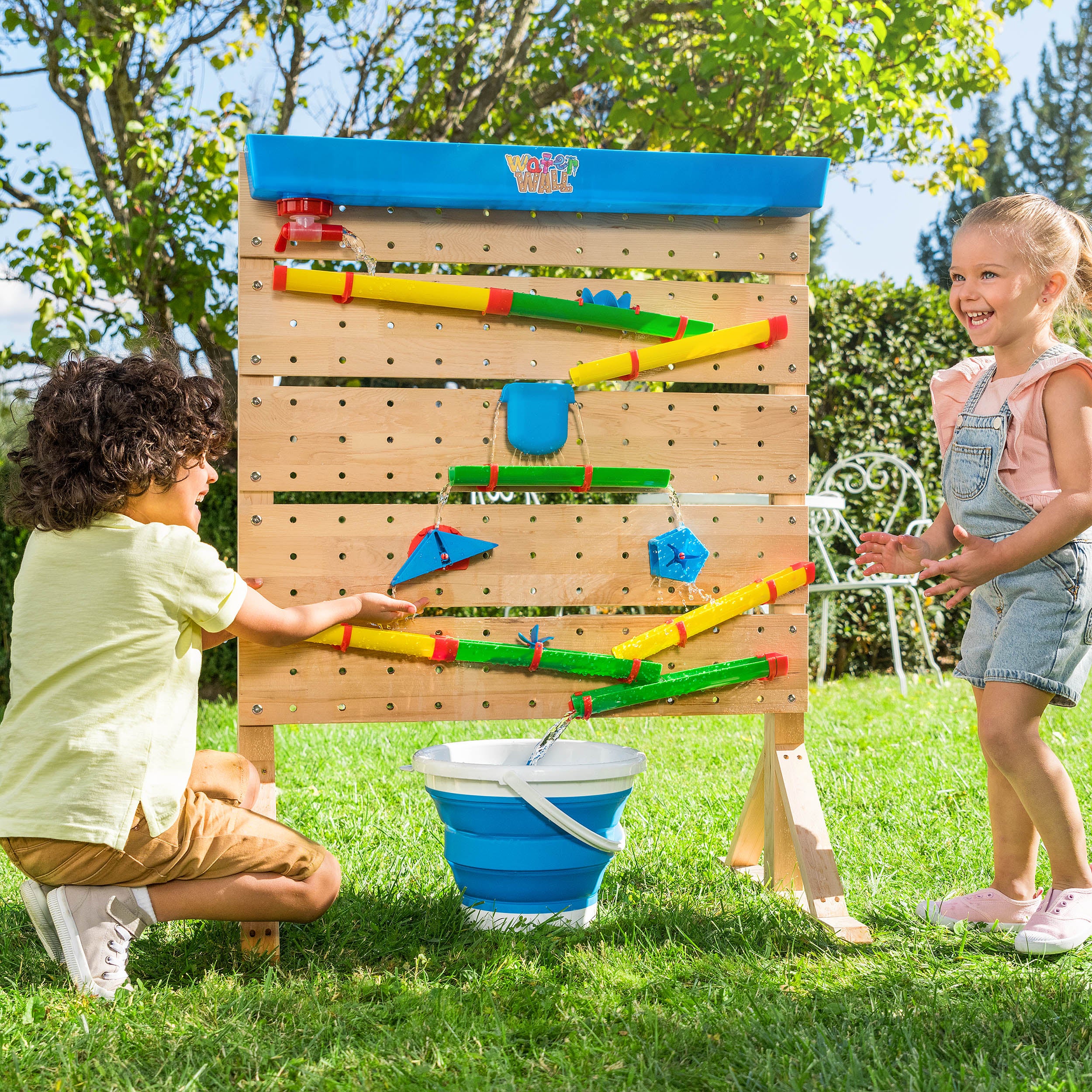 Toyrific - Houten Waterwand Waterwall Waterspel