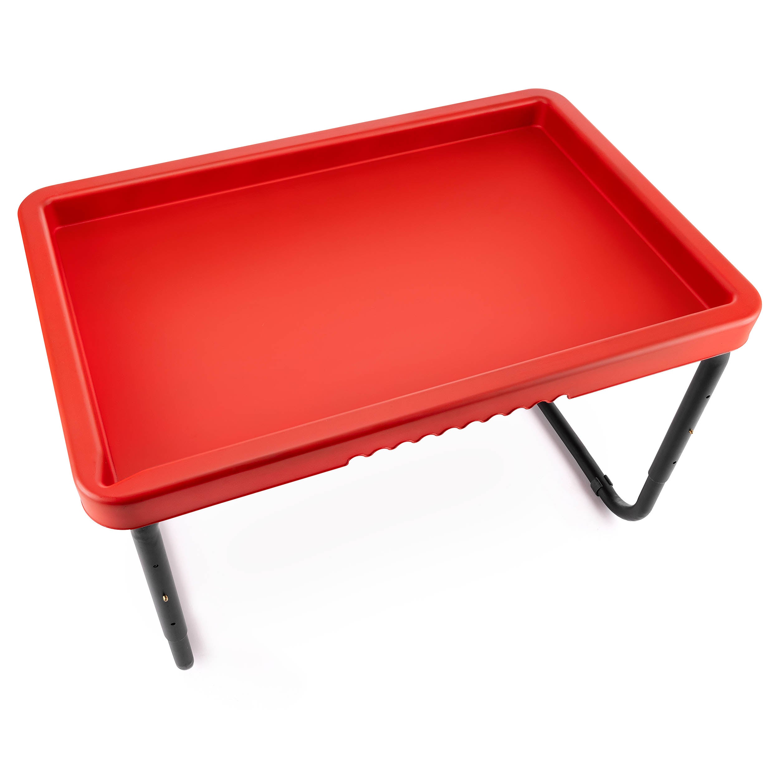 Toyrific - Playhouse PlayTray (95cm) Set - Speeltafel rood + Verstelbaar onderstel