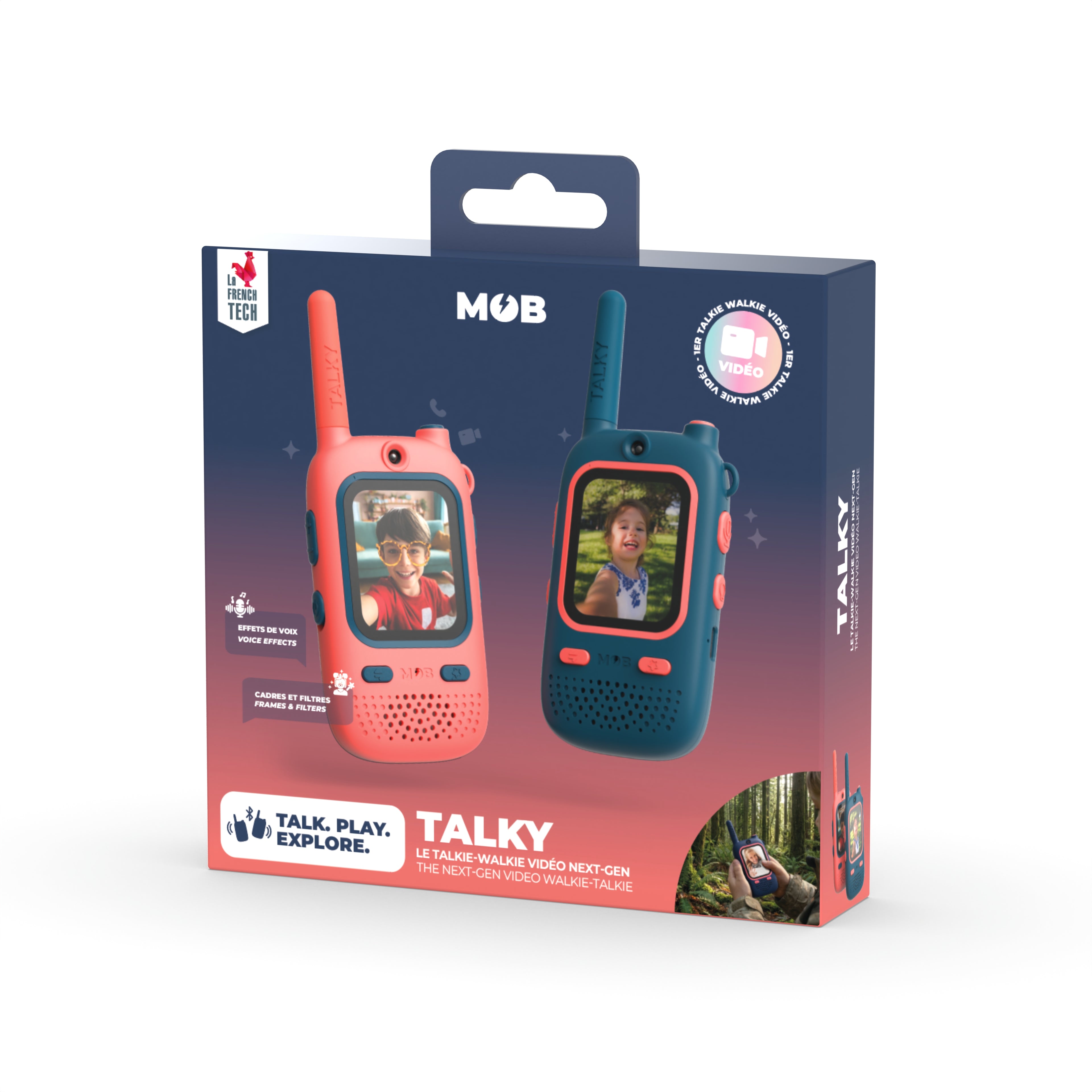 MOB - Talky Video walkietalkie met beeld