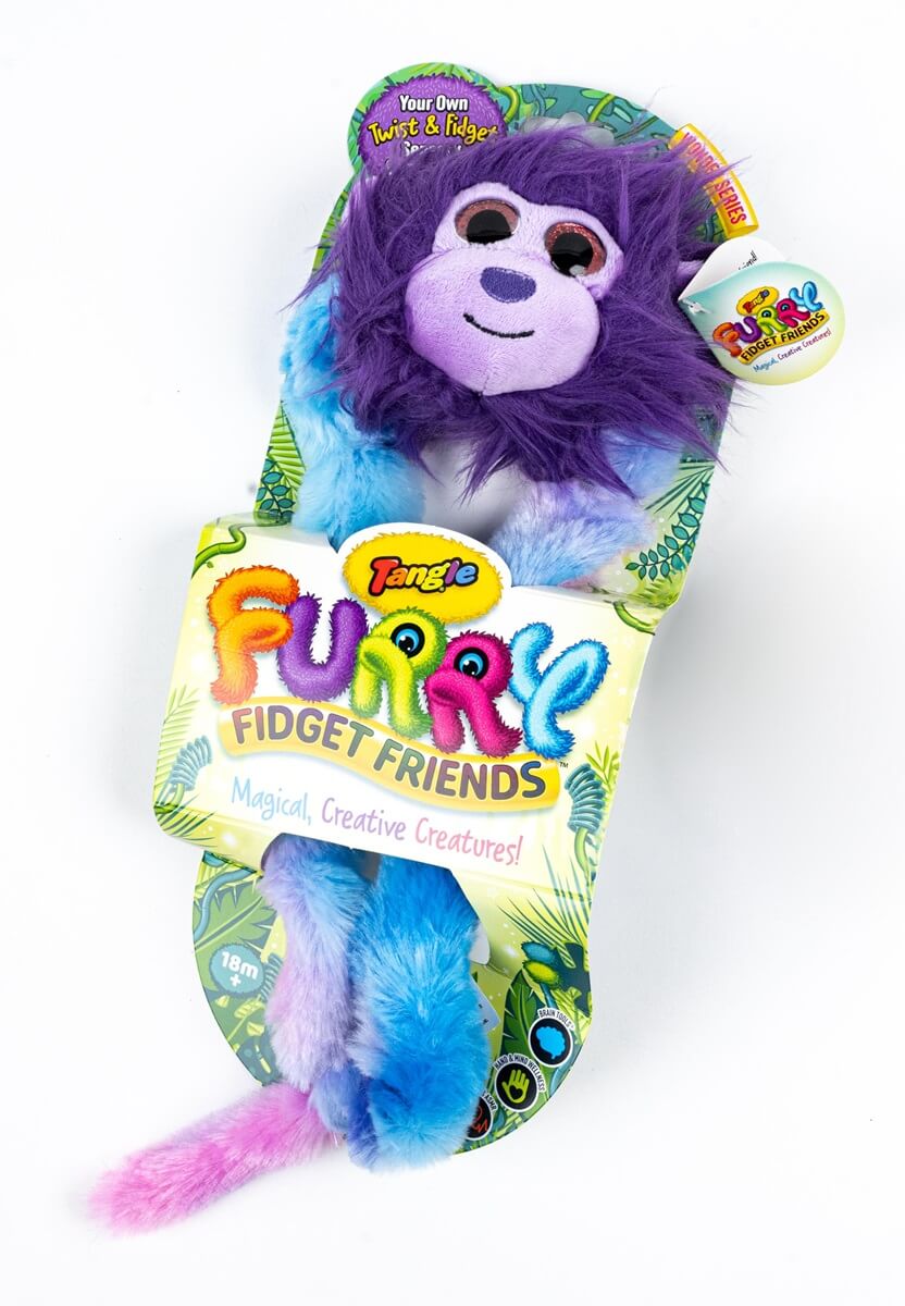 Tangle - Furry Fidget Friends - zachte buigbare knuffelvriendje