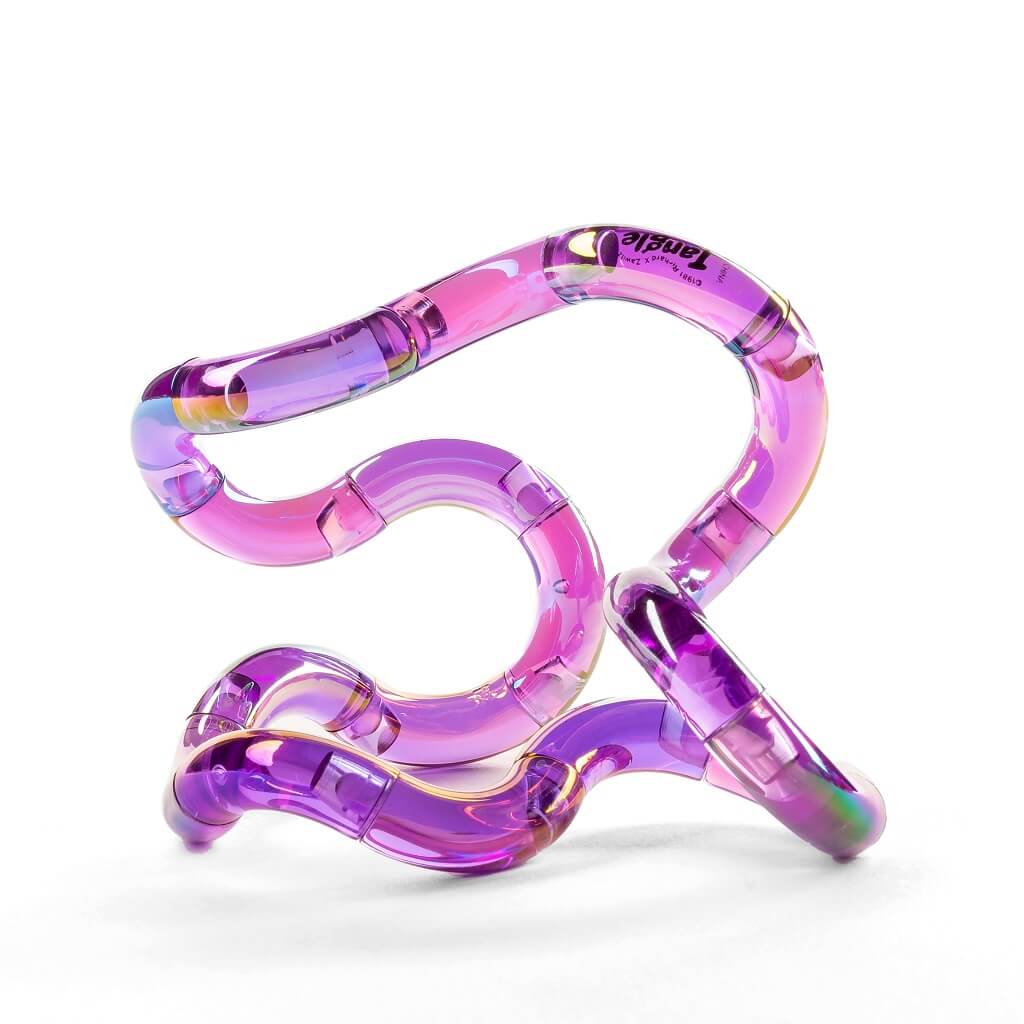Tangle - Gems Junior - speelbaar fidget speeltje met glinsterende afwerking