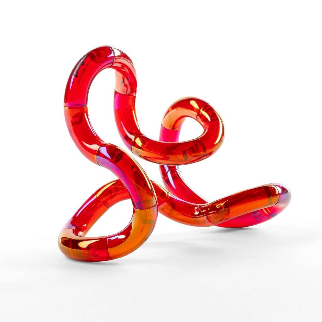 Tangle - Gems Junior - speelbaar fidget speeltje met glinsterende afwerking