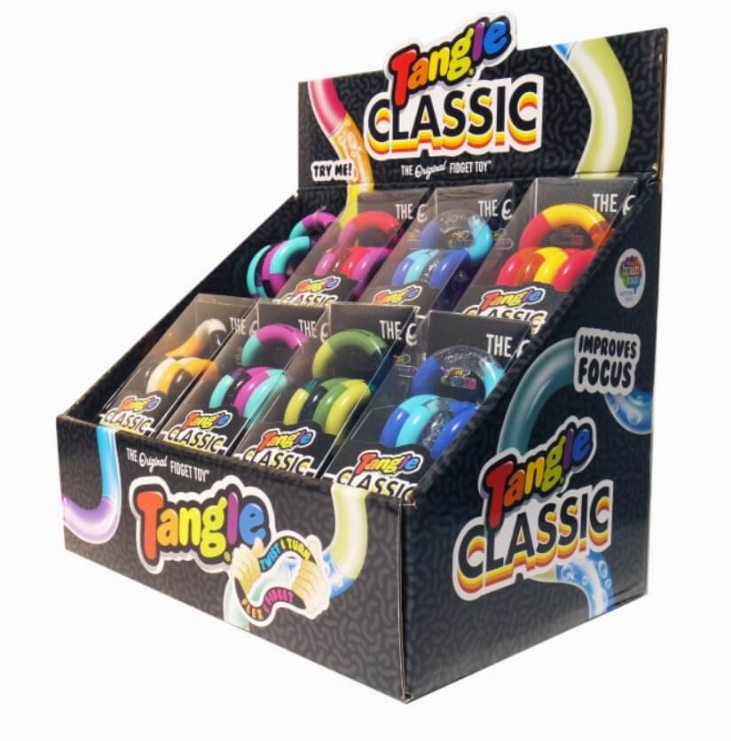 Tangle - Classic Junior - puzzelbaar speeltje in willekeurige kleur