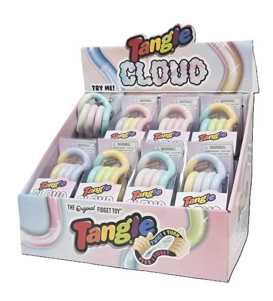 Tangle - Cloud Junior fidget - dromerige ombre kleuren