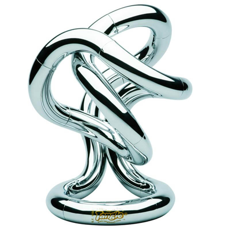Tangle - Museum Chrome - grote draaibare sculptuur 60 cm