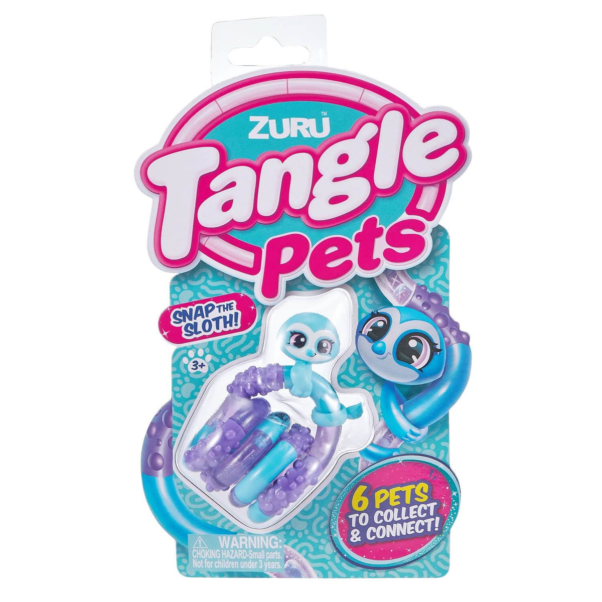 Tangle - Pets Junior - fidget speelgoed in 6 dierenthema's
