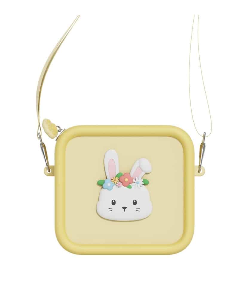 The Zoofamily - Siliconen tasje Rabbit Flower