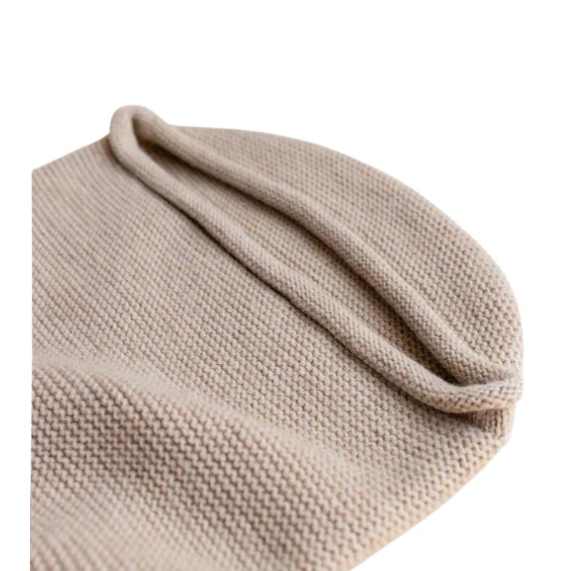 Hvid - cocoon - 100% merinowol - Sand