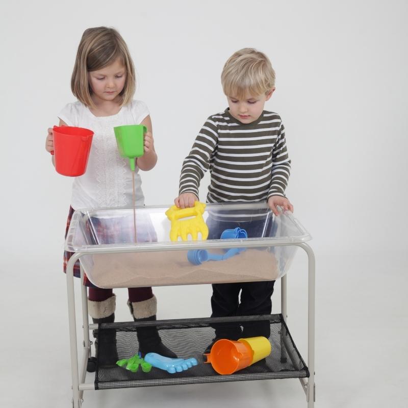 EDX - Opvouwbaar onderstel voor de EDX zand- en watertafel