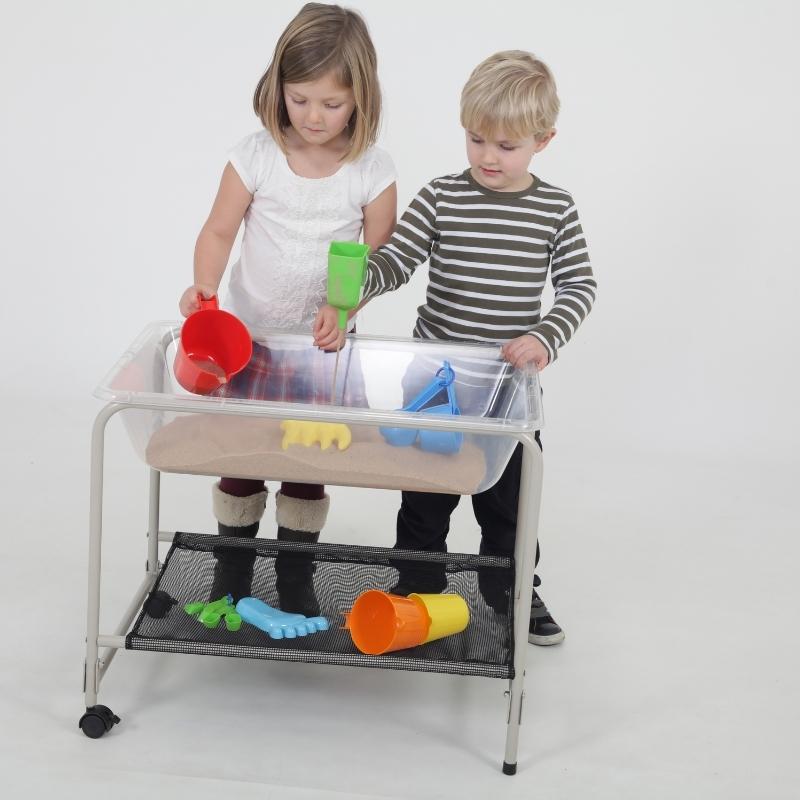 EDX - Opvouwbaar onderstel voor de EDX zand- en watertafel