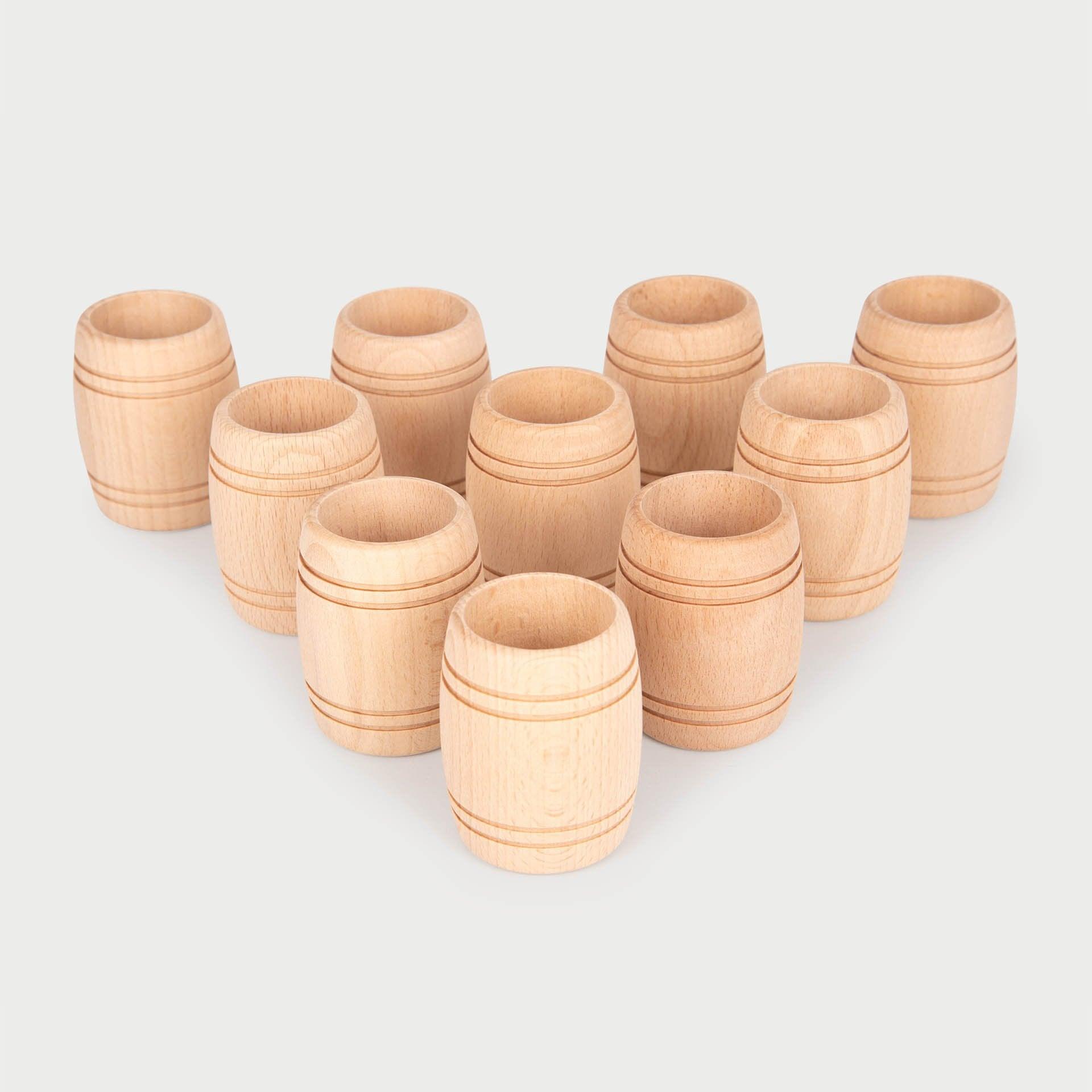 TickiT - Natuurlijke Houten Vaten
