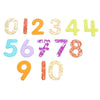TickiT - Regenboog glitter cijfers (14 stuks)