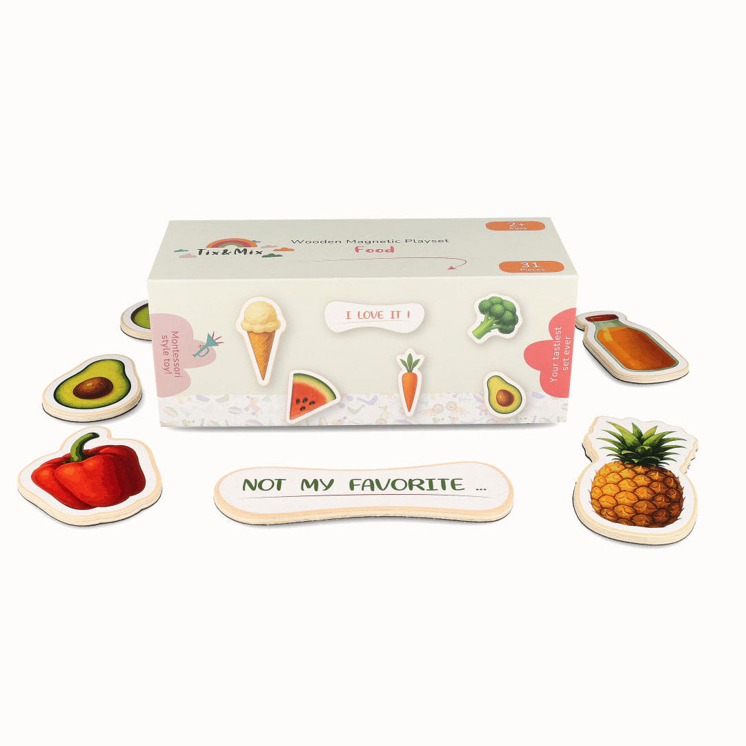 Tix&Mix - Magnetische Speelset Kookchefs, 31-delig