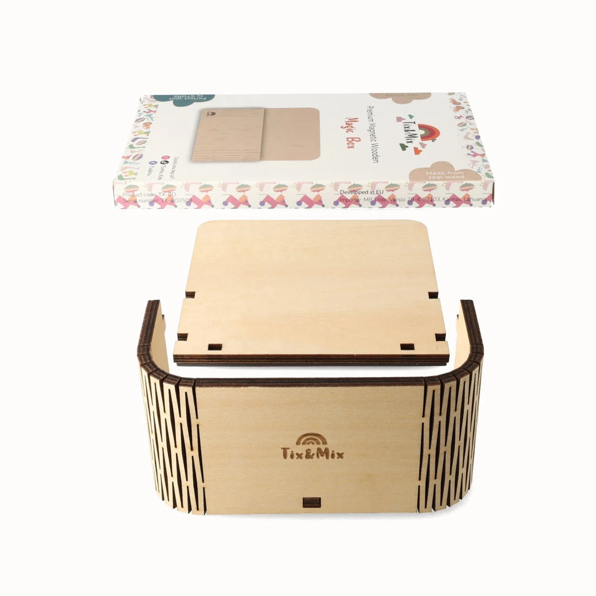 Tix&Mix - Magnetische Magic Box Hout