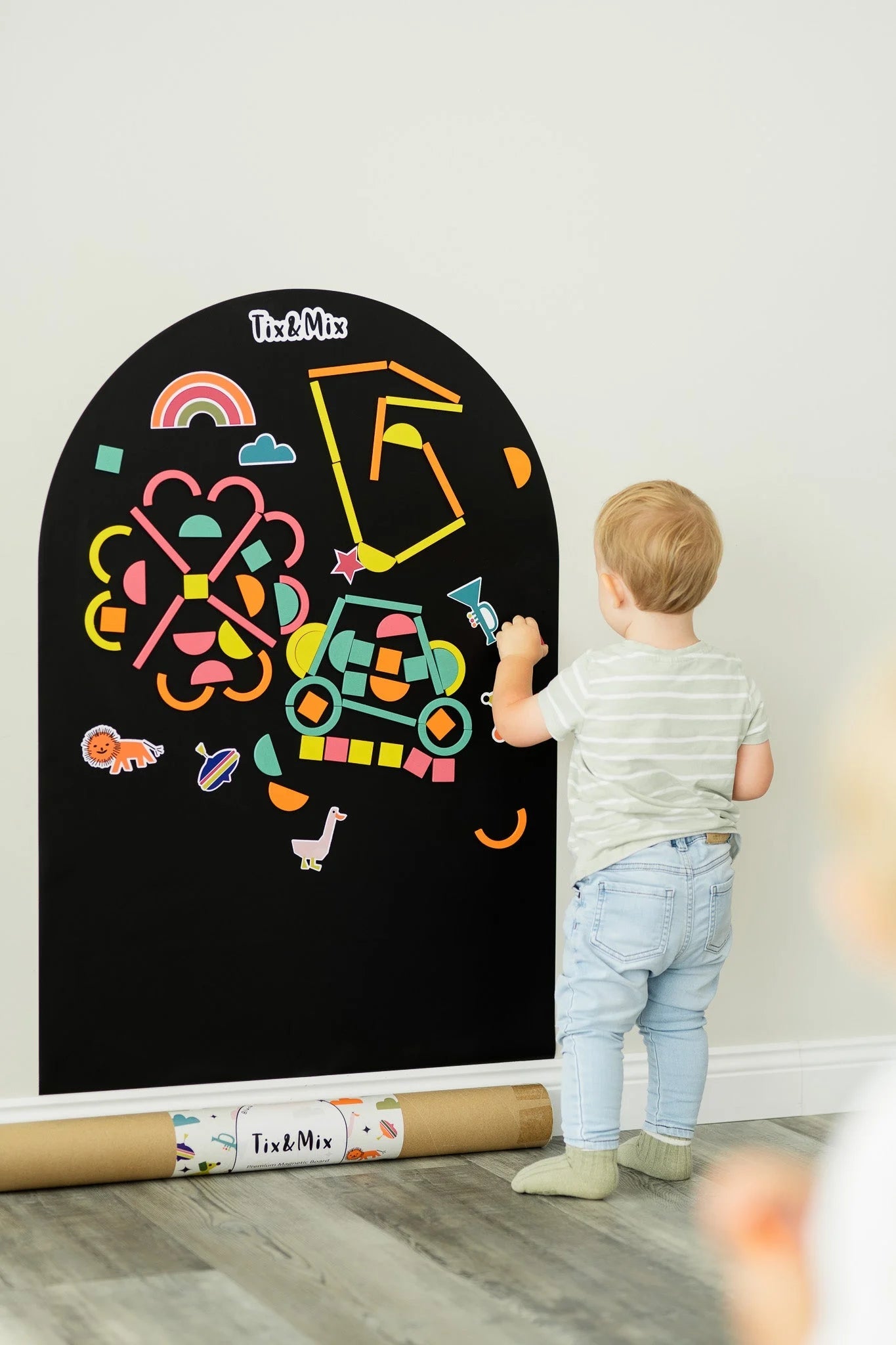 Tix&Mix - Magnetische Speelset Ringen en Blokken 64 Stuks