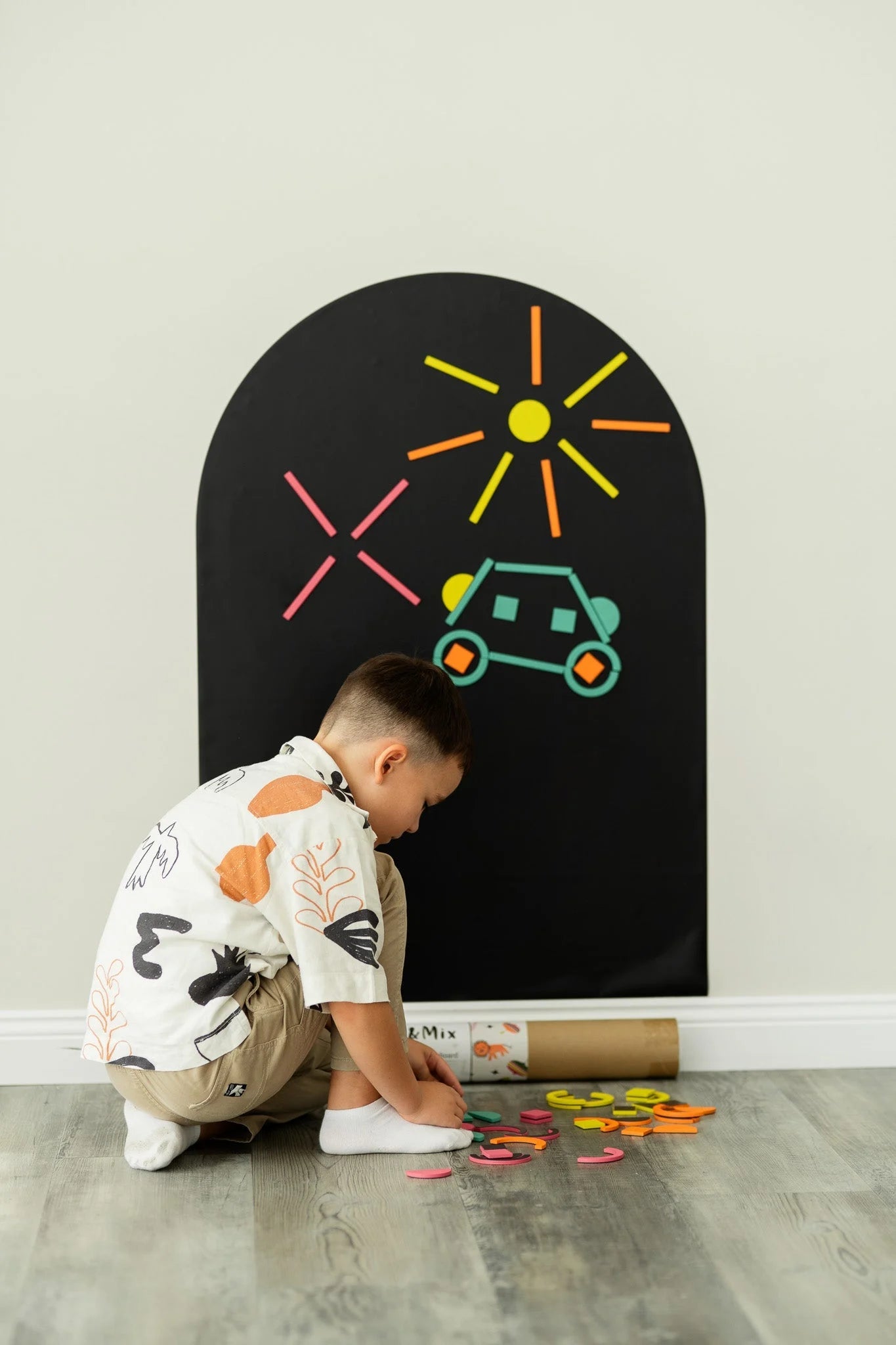 Tix&Mix - Magnetische Speelset Ringen en Blokken 64 Stuks