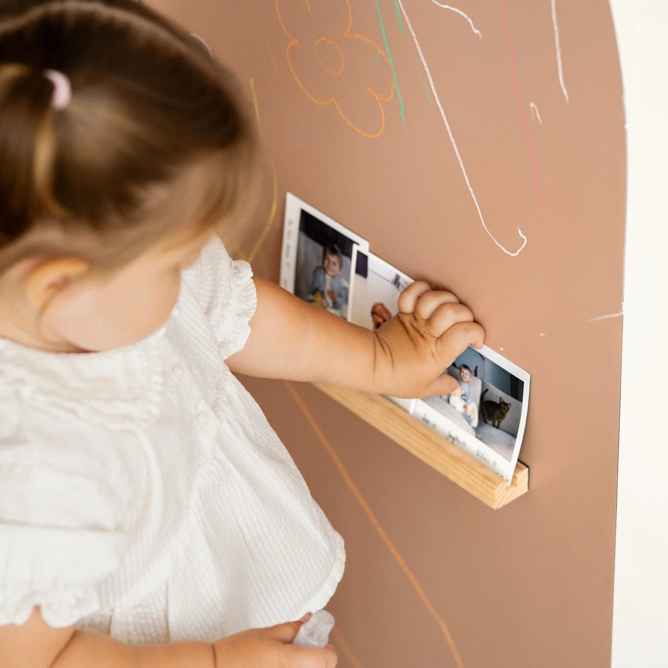 Tix&Mix - Magnetisch Wandplankje Hout