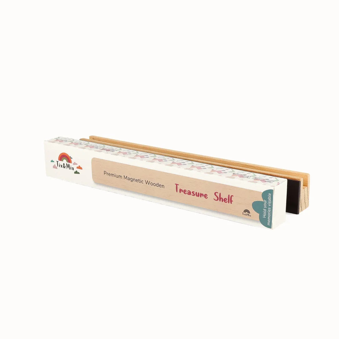 Tix&Mix - Magnetisch Wandplankje Hout