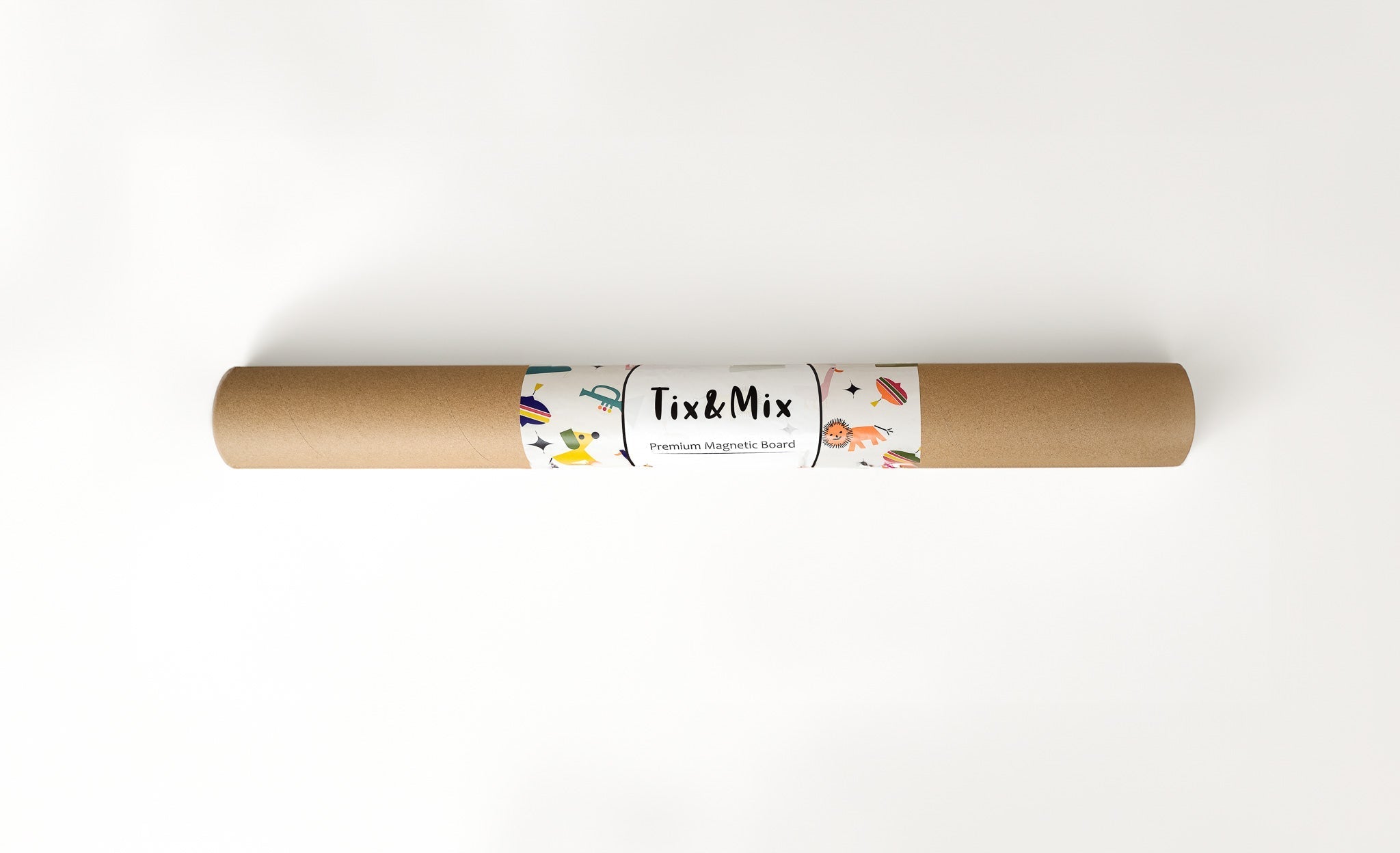 Tix&Mix - Magnetische Muursticker Zwart + 2 Krijtjes