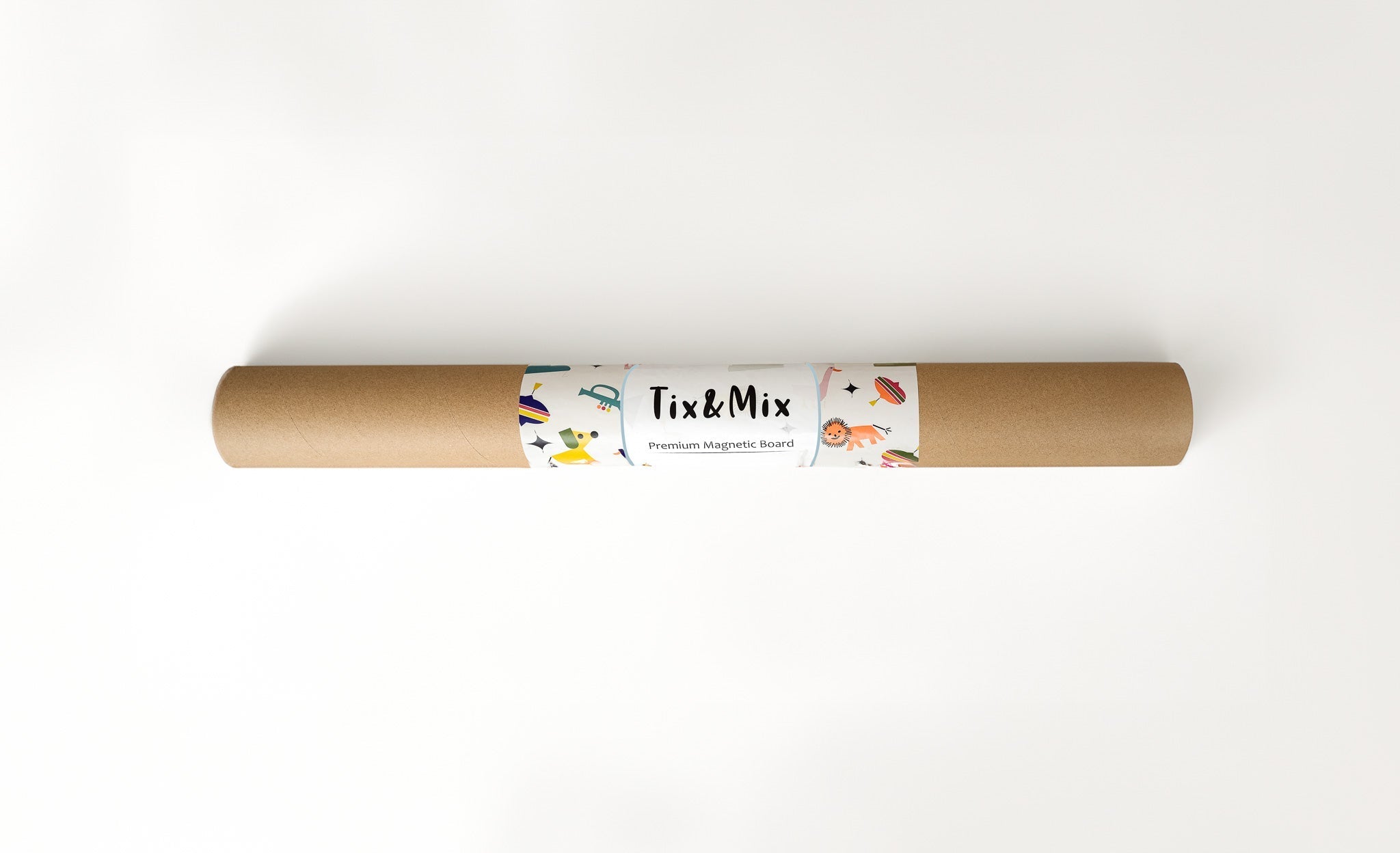 Tix&Mix - Magnetische Muursticker Petrol 70x100cm + 2 Krijtjes