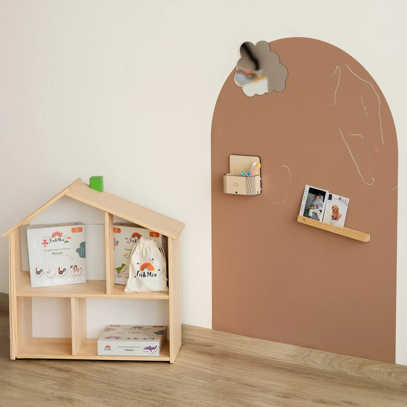Tix&Mix - Magnetische Magic Box Hout