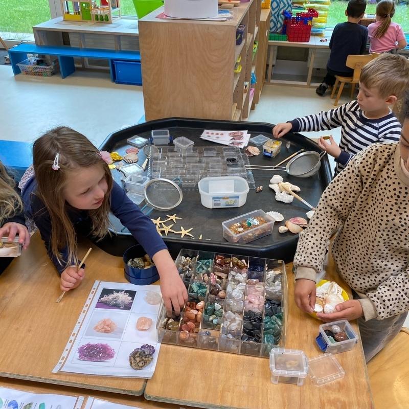 SET Tuff Tray Spot 100cm- Activiteitentafel Zwart + antraciet onderstel