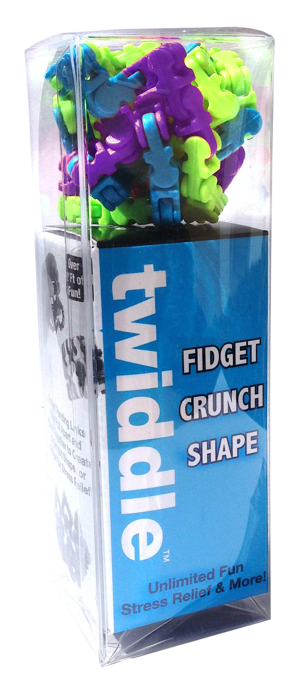 Twiddle - Fidget Speelgoed Multi Color - 70 Verwisselbare Stukjes - Per Stuk