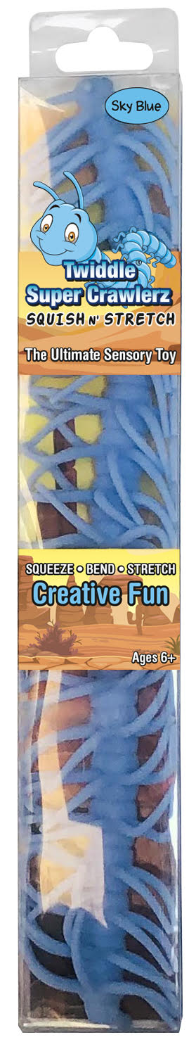 Twiddle - Super Crawlerz Squish n' Stretch - Rekbare Rups Fidget