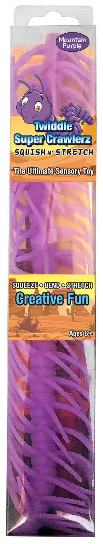 Twiddle - Super Crawlerz Squish n' Stretch - Rekbare Rups Fidget