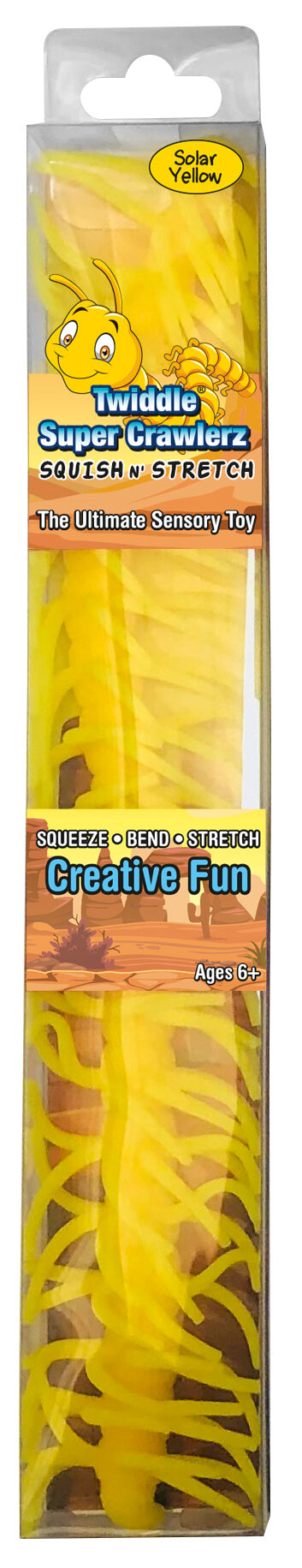 Twiddle - Super Crawlerz Squish n' Stretch - Rekbare Rups Fidget