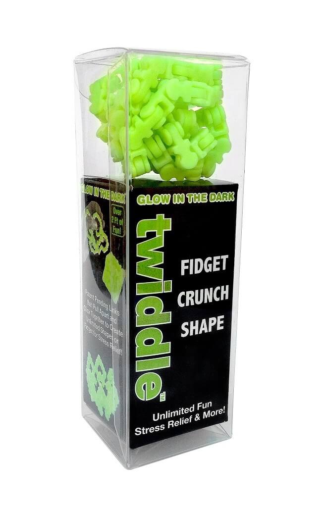 Twiddle - Fidget Toy Groen - 70 Verwisselbare Stukjes