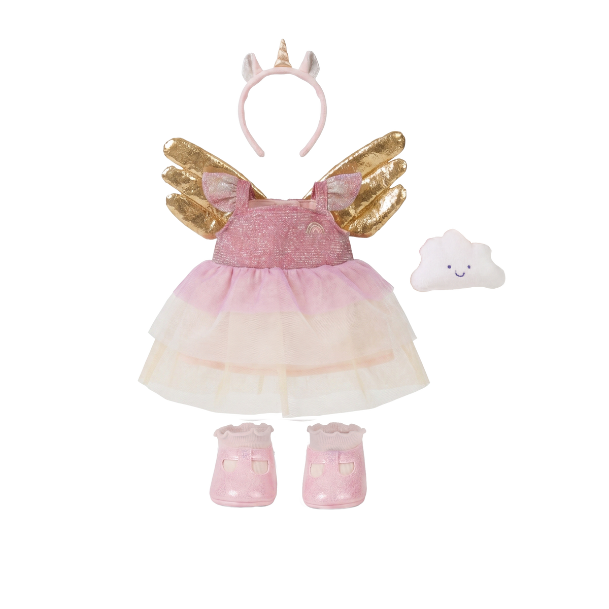 Dinkum Dolls - Unicorn Outfit Set Rainbow