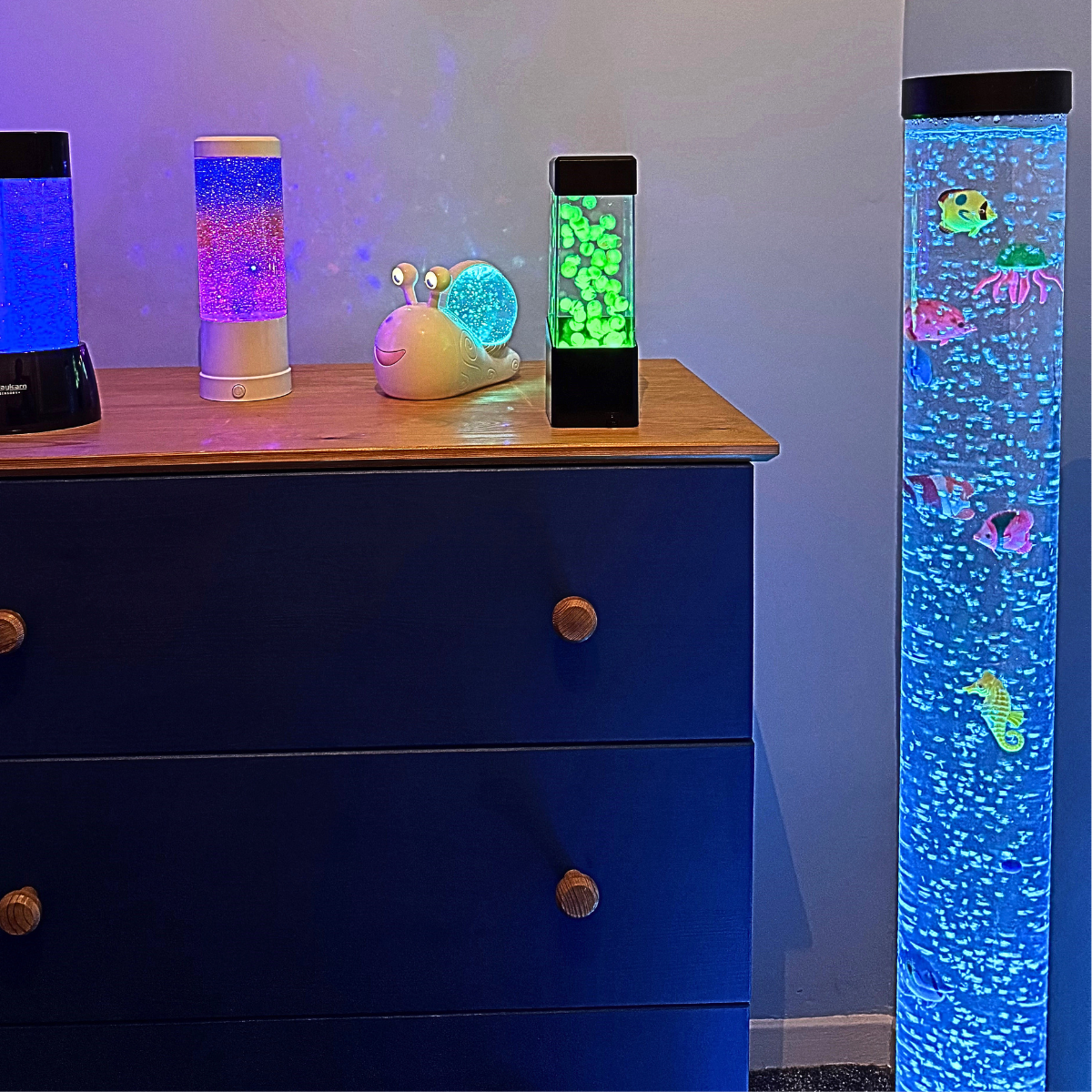 Playlearn regenboog glitterlamp