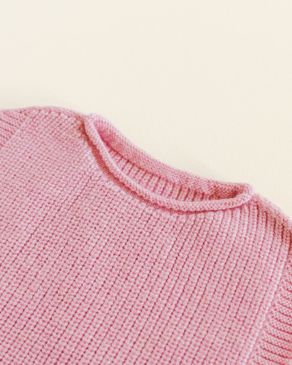 Hvid - Wollen babygilet Harvey Cotton Candy