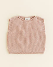 Hvid - Vest Harvey Apricot - 100% merinowol