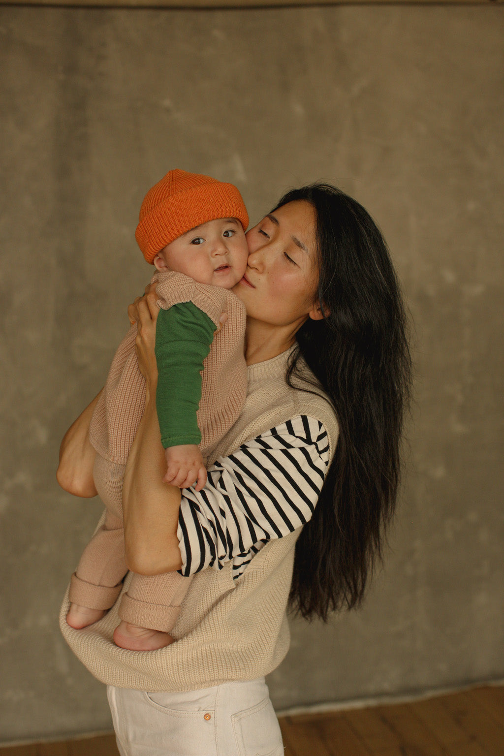 Hvid - Vest Harvey Apricot - 100% merinowol
