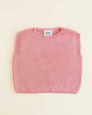 Hvid - Vest Harvey Bubblegum - 100% merinowol