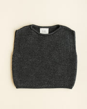 Hvid - Vest Harvey Charcoal - 100% merinowol