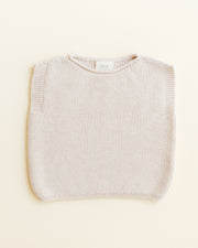 Hvid - Vest Harvey Cream - 100% merinowol
