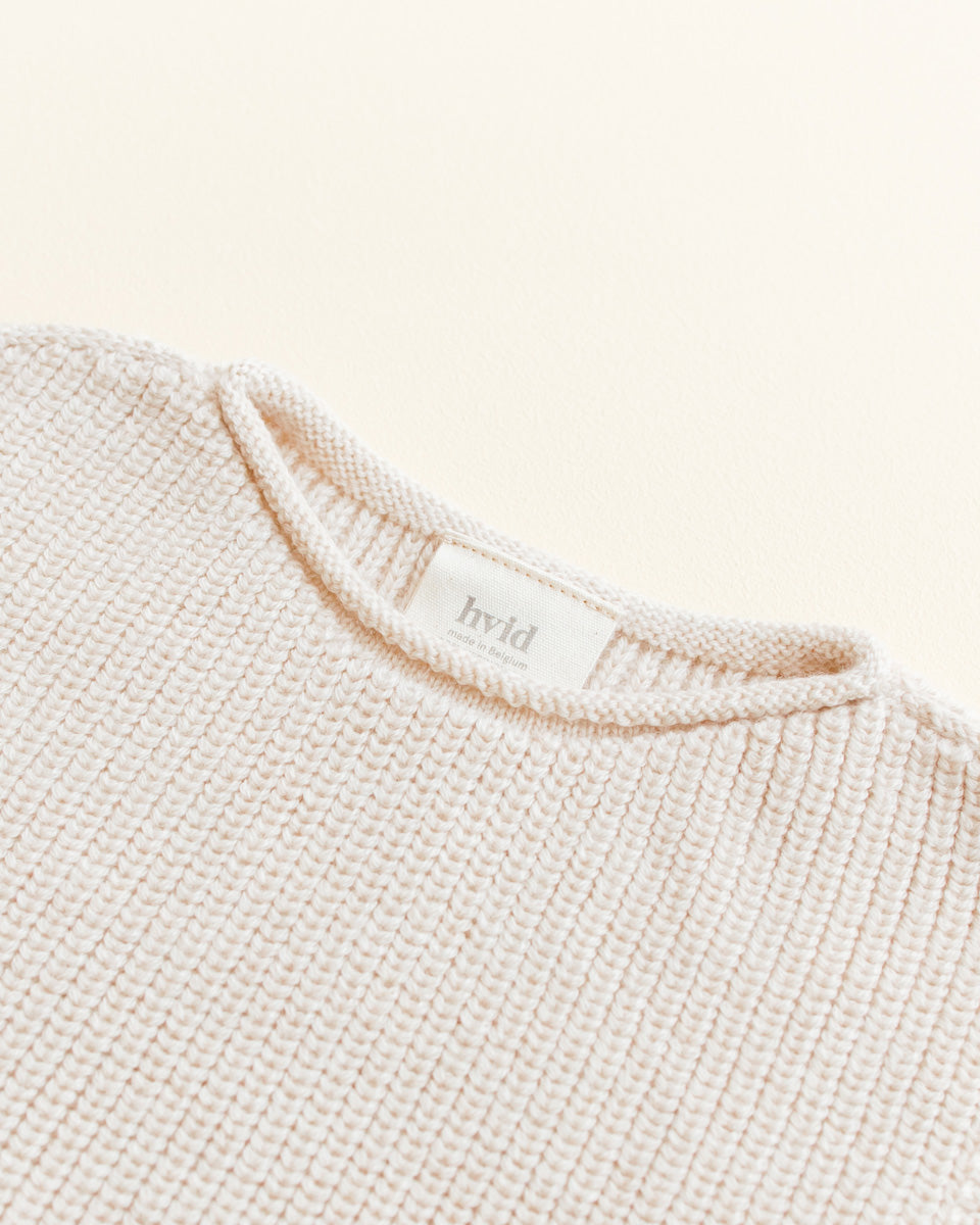 Hvid - Vest Harvey Cream - 100% merinowol