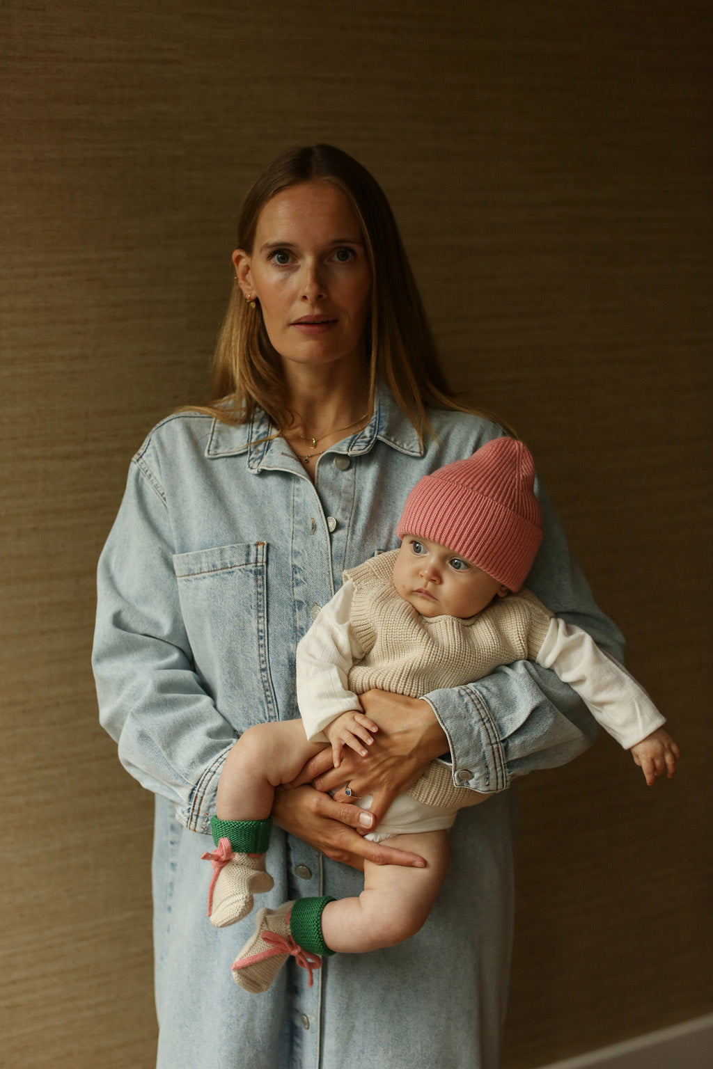 Hvid - Vest Harvey Cream - 100% merinowol