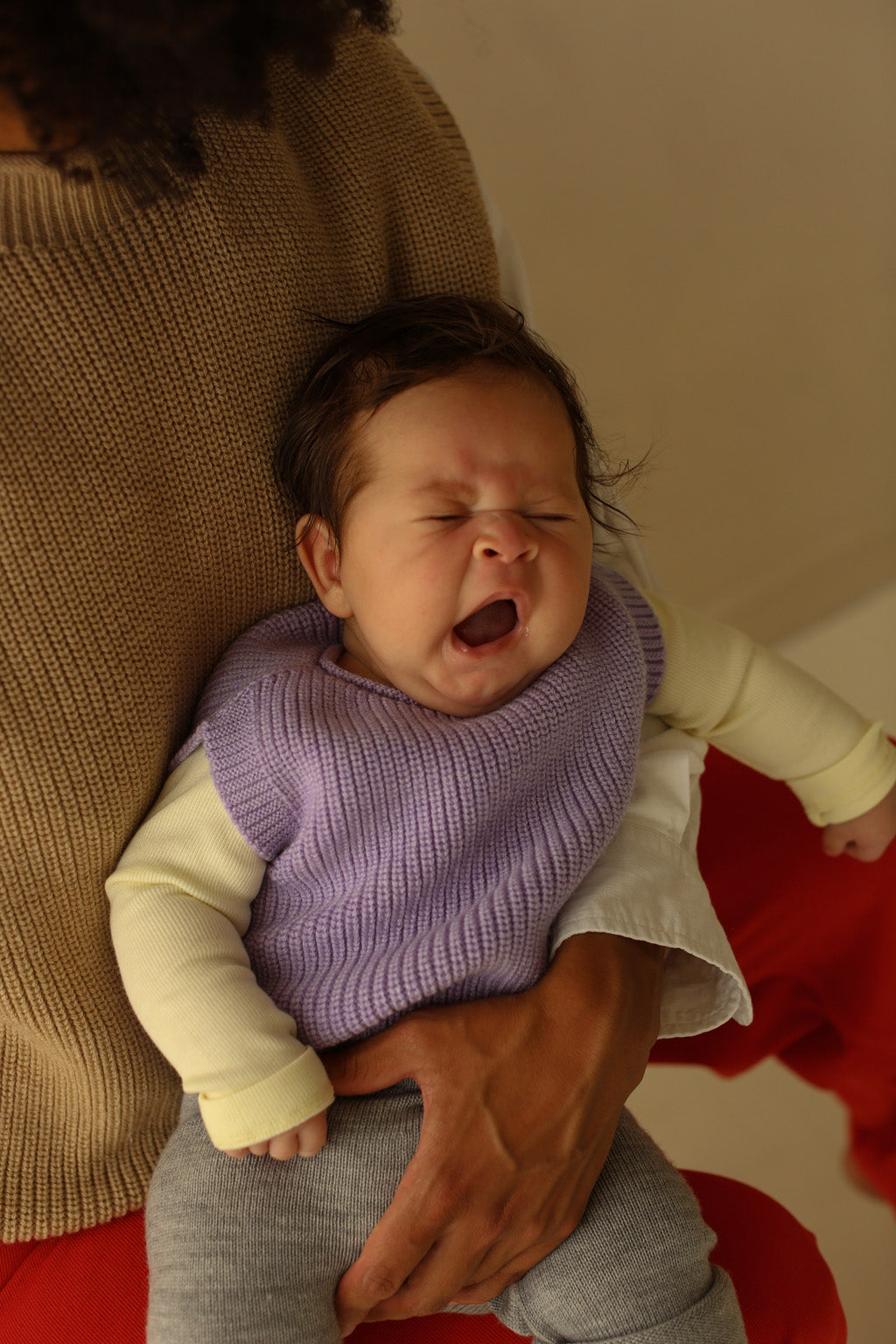 Hvid - Vest Harvey Lilac - 100% merinowol