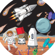 Tuff Tray - Junior Vinyl Mat Ruimtescène (60×60 cm)
