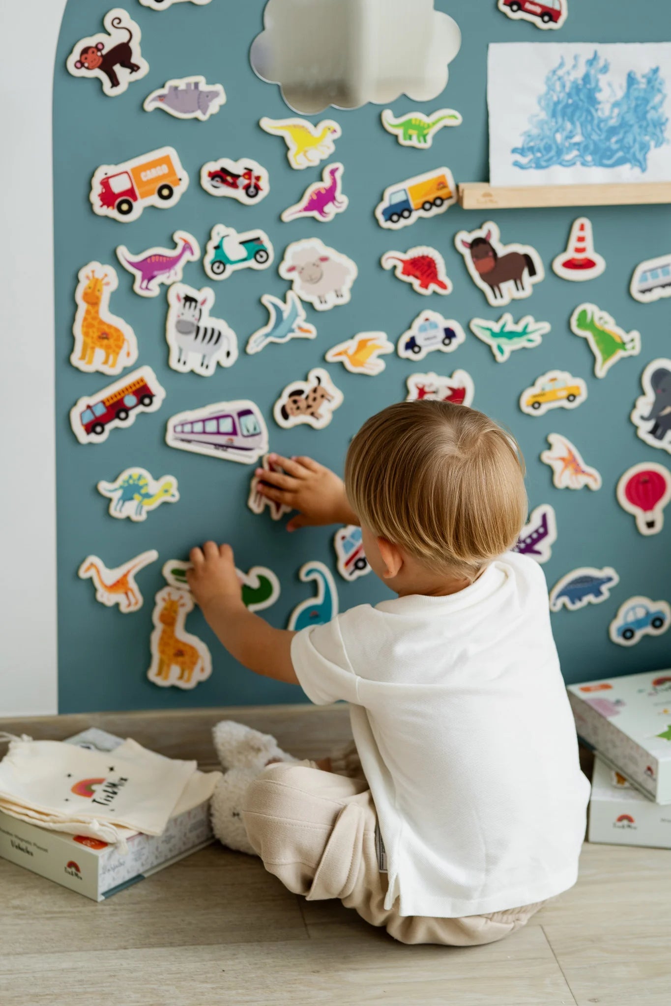 Tix&Mix - Magnetische Speelset Voertuigen, 20 stuks