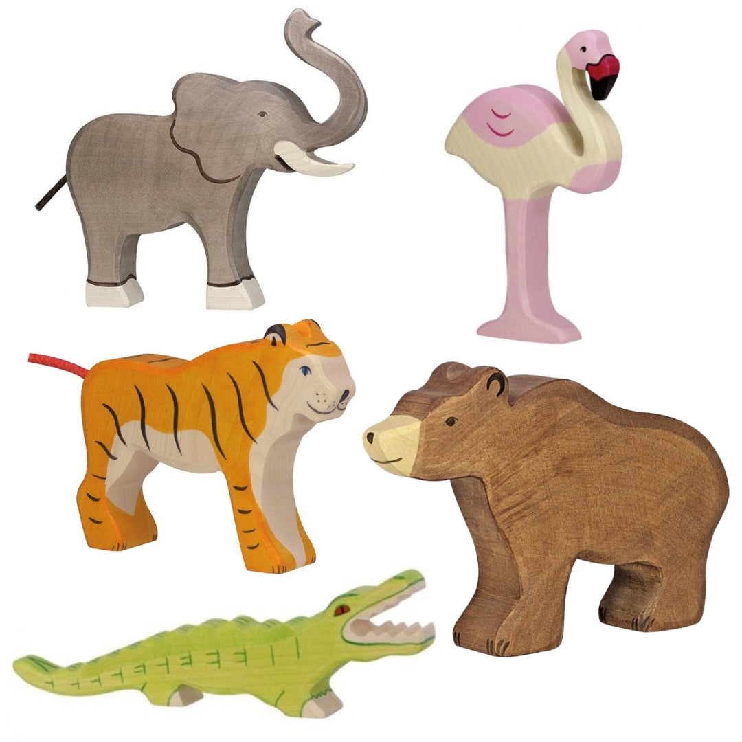 Voordeelset Holztiger Wilde Dieren set 2