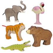 Voordeelset Holztiger Wilde Dieren set 2