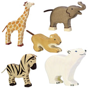 Voordeelset Holztiger Wilde Dieren set 3